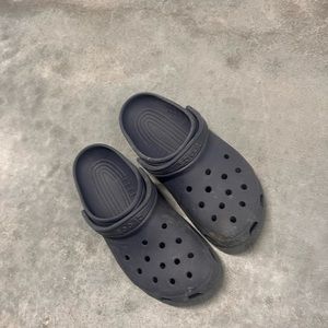 Dark Blue Crocs